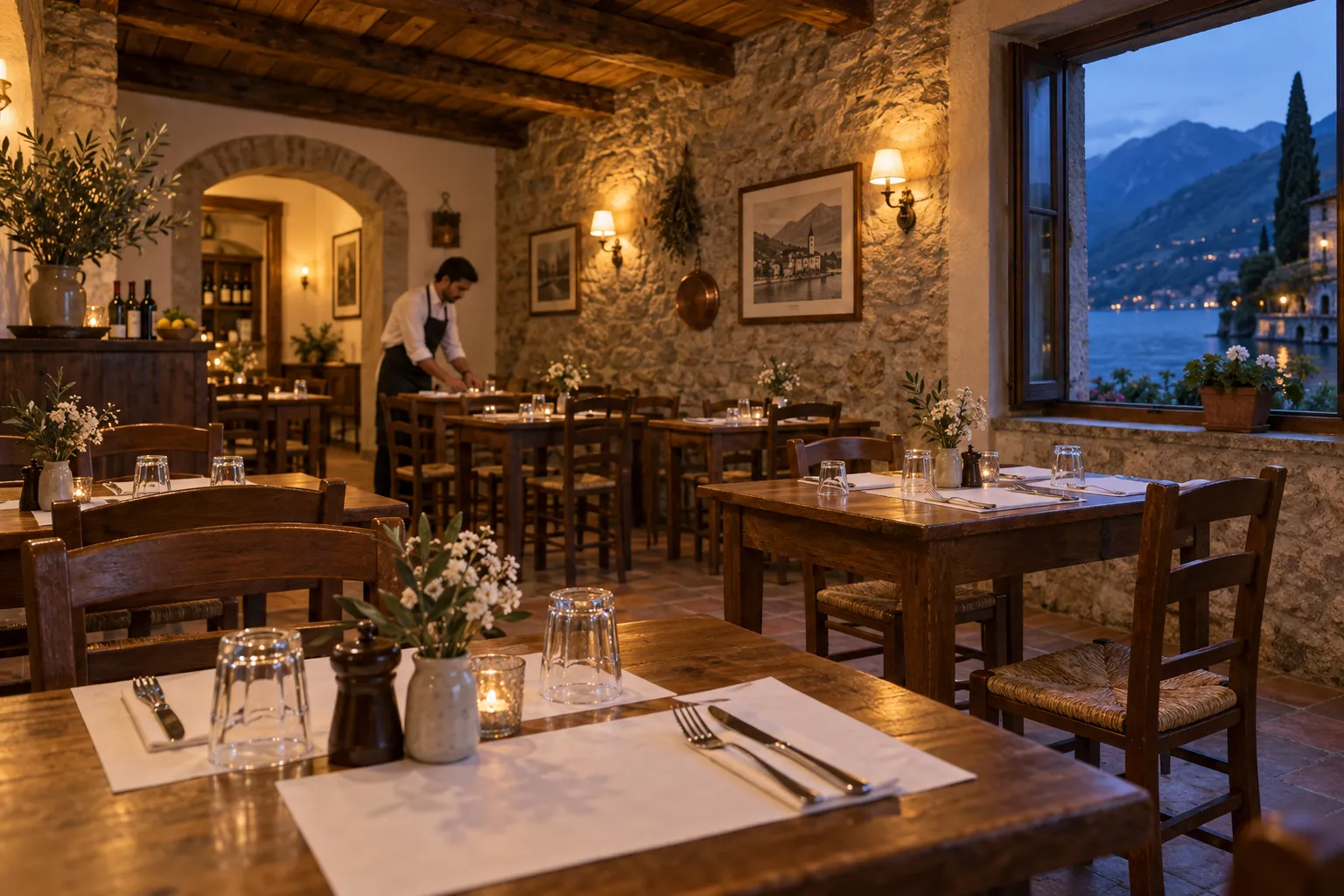 Trattoria di famiglia, Tremezzina, Lago di Como